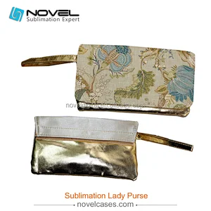 Fashional Sublimation Lady Wallet for women, Sublimation Lady Purse