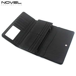 Sublimation Tri-Fold Wallet for Lady With crocodile Grain
