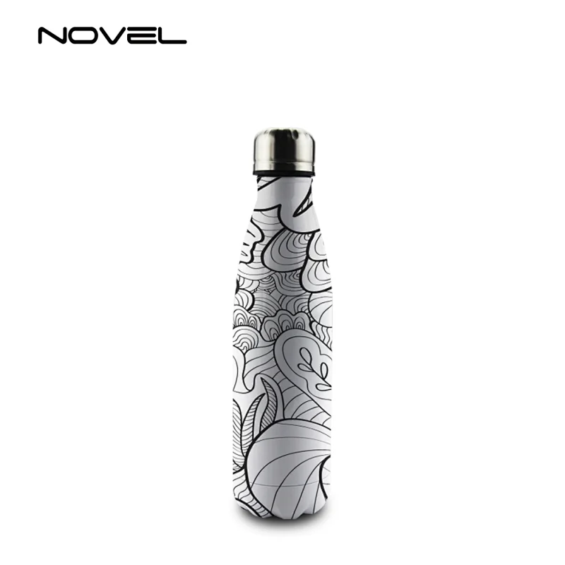 High Quality Blank Sublimation Stainless Steel Coke Bottle 500ml