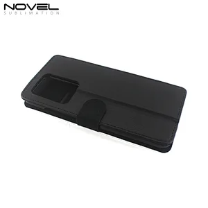 New coming Sublimation Stand-up Leather Phone Case For S20 Ultra