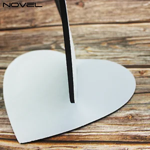 Fashion Sublimation Blank Mouse Pad for Laptop Heart 5mm Thickness