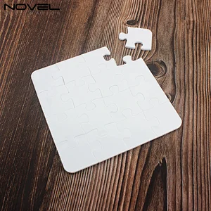 A5 Size Custom Personalisation  Blank Plastic Hard Board Polymer sublimation jigsaw