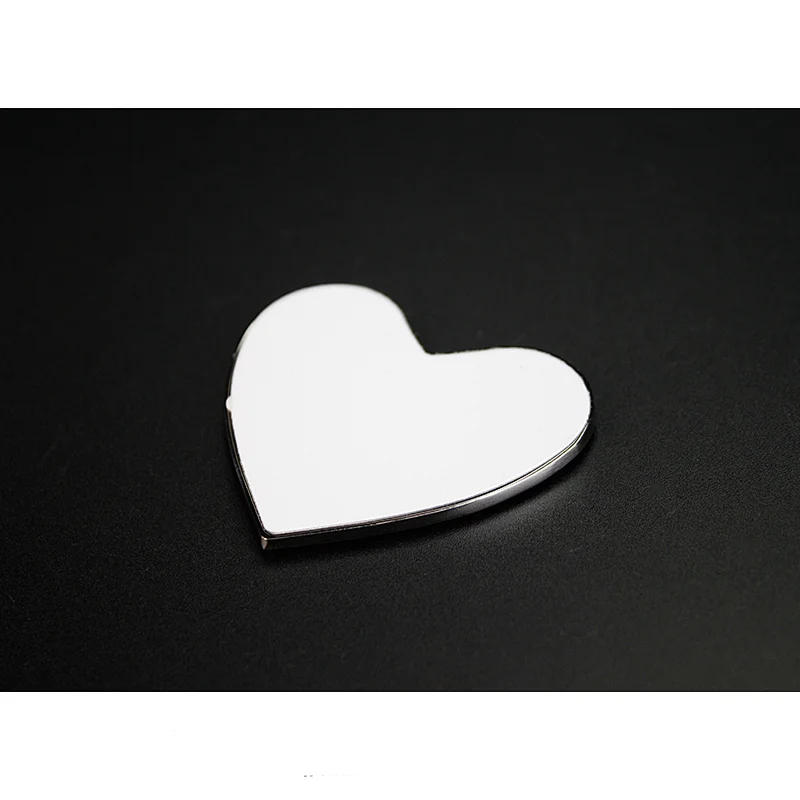 DIY custom sublimation acrylic fridge magnet,blank heart shaped fridge magnet