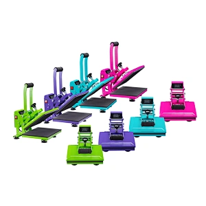 New Wholesale Promotion Mini A4 Size Portable Heat Press Machine Sublimation for T-shirts Mini Flat Printing Machine