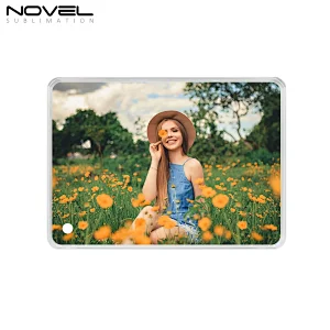 China Wholesale 7 inch Crystal Glass Photo Frame