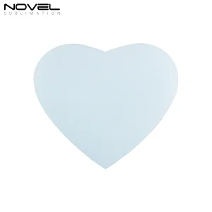 Soft Gel Mouse Mat Sublimation Rubber Heart Mouse Pad