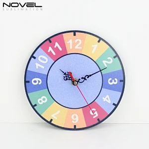 Blank MDF Wall Clock Sublimation Printing Clock