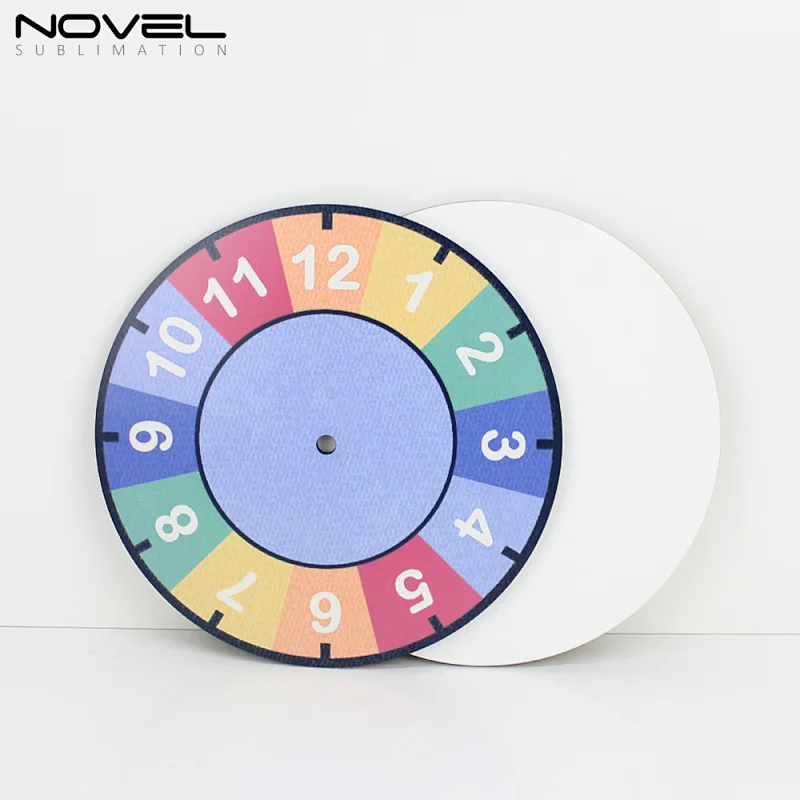 Blank MDF Wall Clock Sublimation Printing Clock