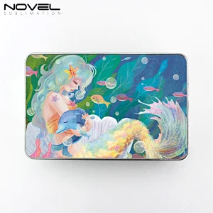 Crafts Use DIY Rectangular Blank White Sublimation Metal tin box