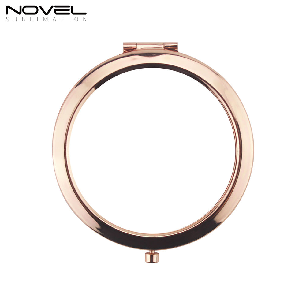 hot selling personalized diy blank mirror with metal insert printing