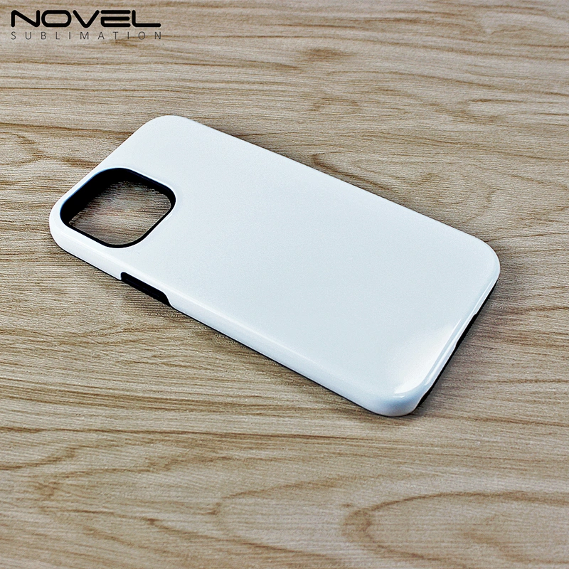 For iPhone Series Heavy Duty case Phone Accessories Personalized 3D 2in1 Sublimation Phone case for IP14,13,12,11