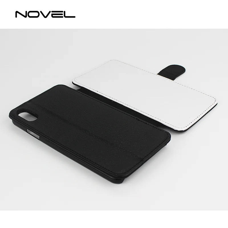 high quality stand-up pu leather wallet for IP XS Max