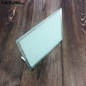 8 inch blank sublimation mirror side glass frame