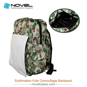 Custom Fashion Kids Sublimation Blank Backpack For School Use