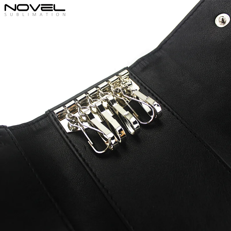 Popular Sublimation PU Leather Key Case Holder Wallet