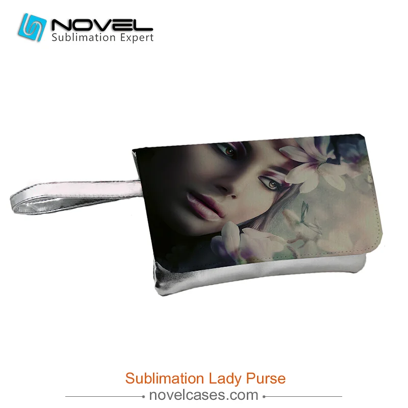 Fashional Sublimation Lady Wallet for women, Sublimation Lady Purse