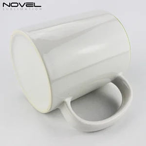 Inner color ceramic coffee mug 11oz sublimation ceramic mug
