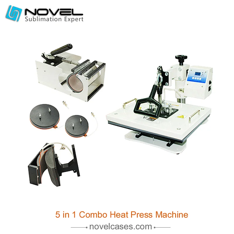 High quality digital 4in1 combo heat press machine,sublimation transfer machine