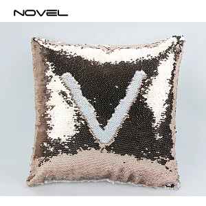 Fashion Blank Sublimation Full Printing Sequin Pillow