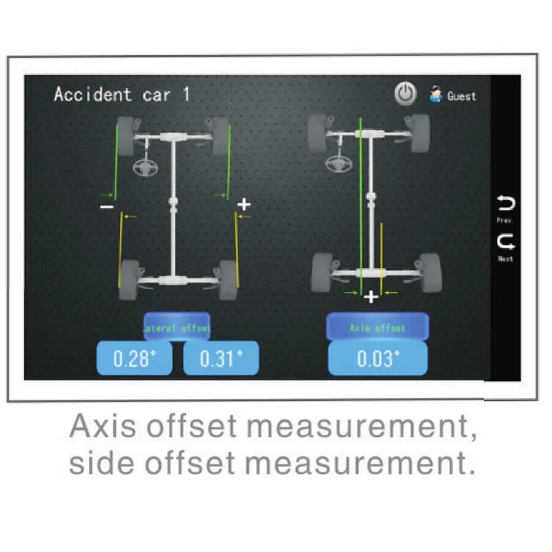 3D wheel aligner/vehicle auto data software 3d wheel aligner/3d four wheel aligner