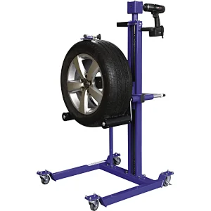 Car tire lifter for electric wrench Easy Changing the tire Wheel moving cart