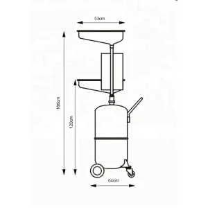 Pneumatic Waste Oil Drainer