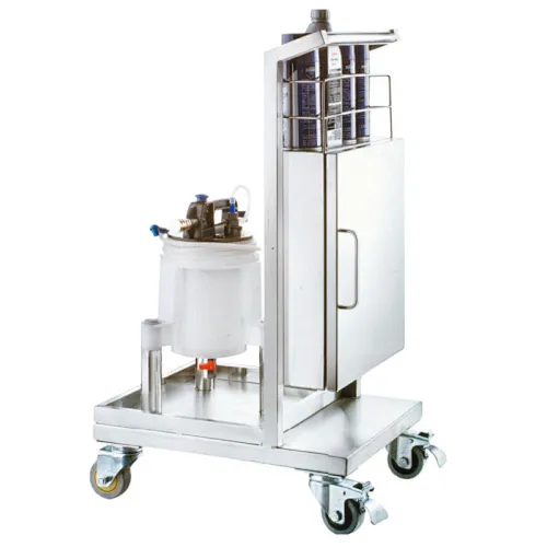 Brake oil changer cart