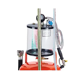 Collecting oil machine with measuring cup