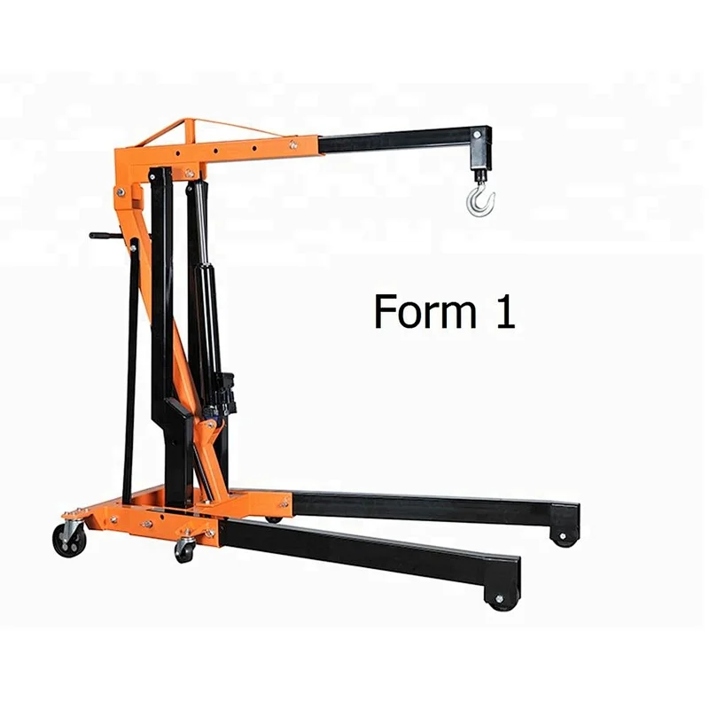 Multi-function and Multiform low stand Foldable Hydraulic Car Engine Crane