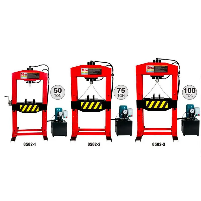 CE Approved 150Ton Electric Movable Shop Press