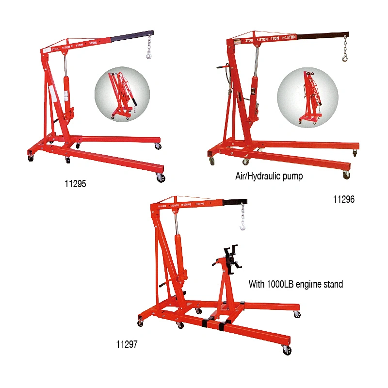 shop crane with engine crane