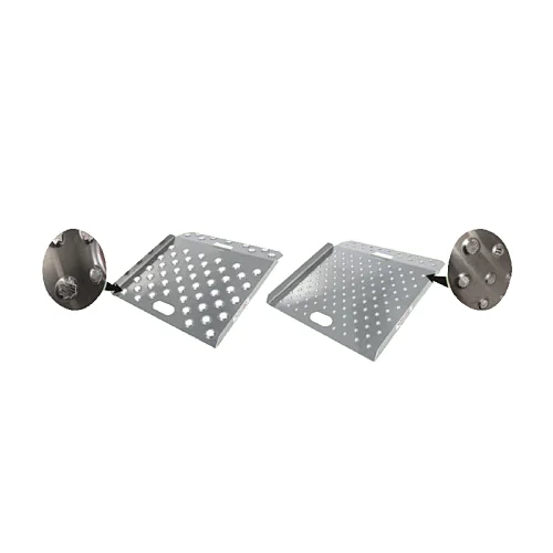 Aluminum curb ramp