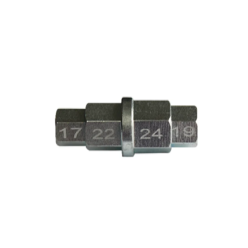 Motorcycle front spindle socket