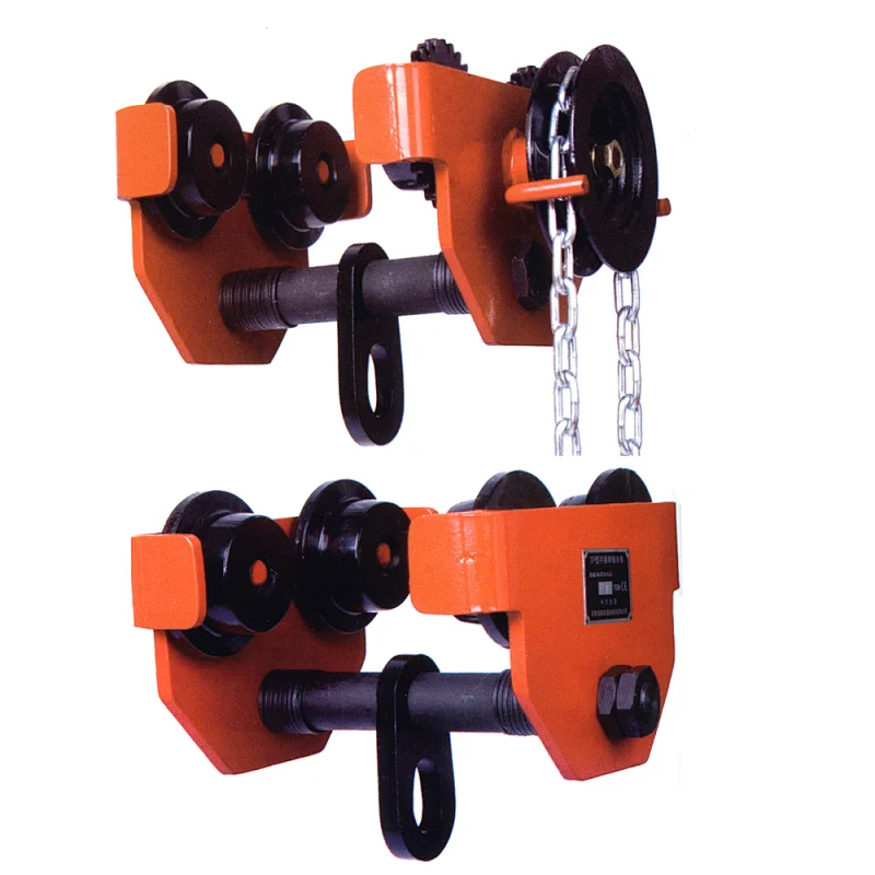 Anti-collision GCT Plain trolley and GCL Geared Trolley