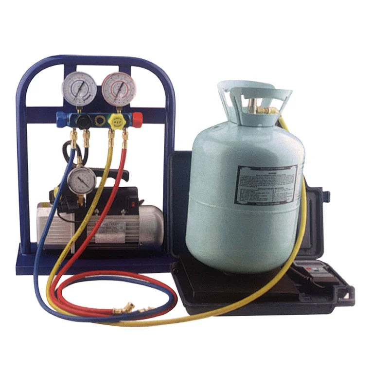 Portable Refrigerant Recovery and filling machine