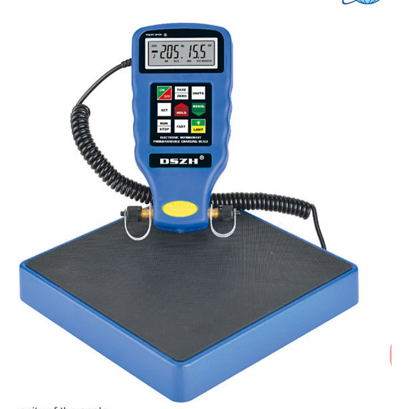 Large flow programmable charging scale