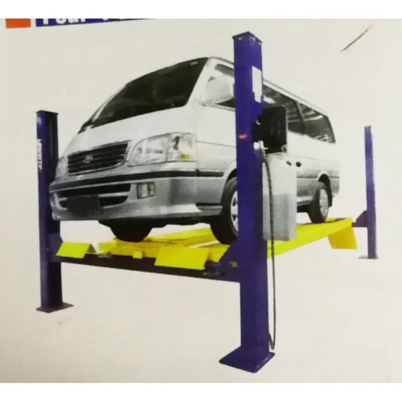 Four Post Lift For Mini Bus