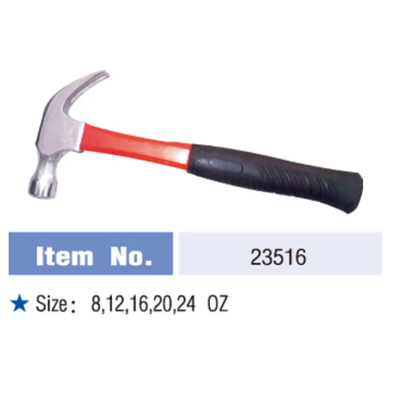 Claw Hammer -Hickory Wooden Handle