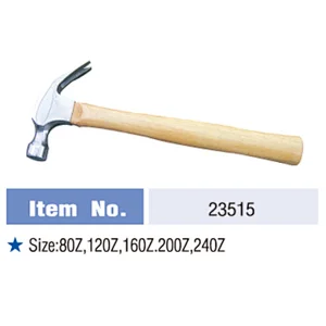 Claw Hammer -Hickory Wooden Handle