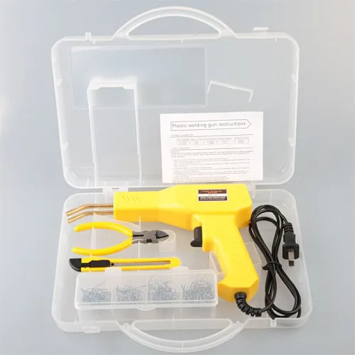 Plastic Welding machine Garage Tools Handy Hot Staplers gun PVC Plastic Repairing Machine Car Bumper Repair