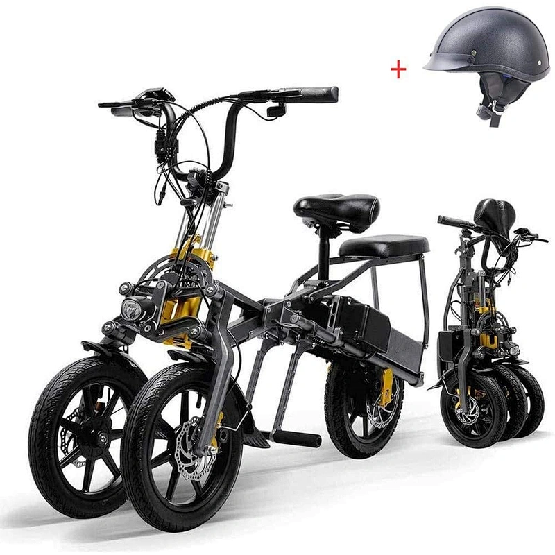  Gyroor Bicicleta eléctrica plegable para adultos y