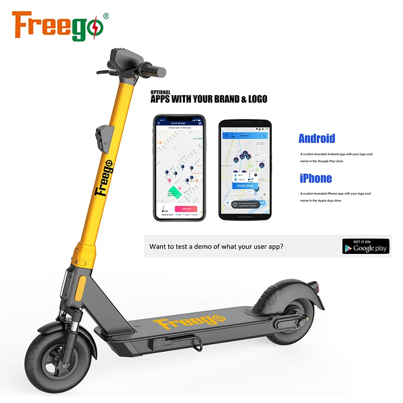 Rijd weg muziek Silicium Sharing Renting Scooter For Adults Manufacturers & Suppliers - Freego