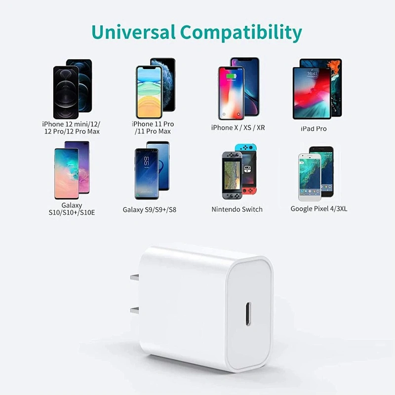 20w 18w Pd Usb C Fast Charger Type C Qc 3.0 Quick Charging Phone Charger