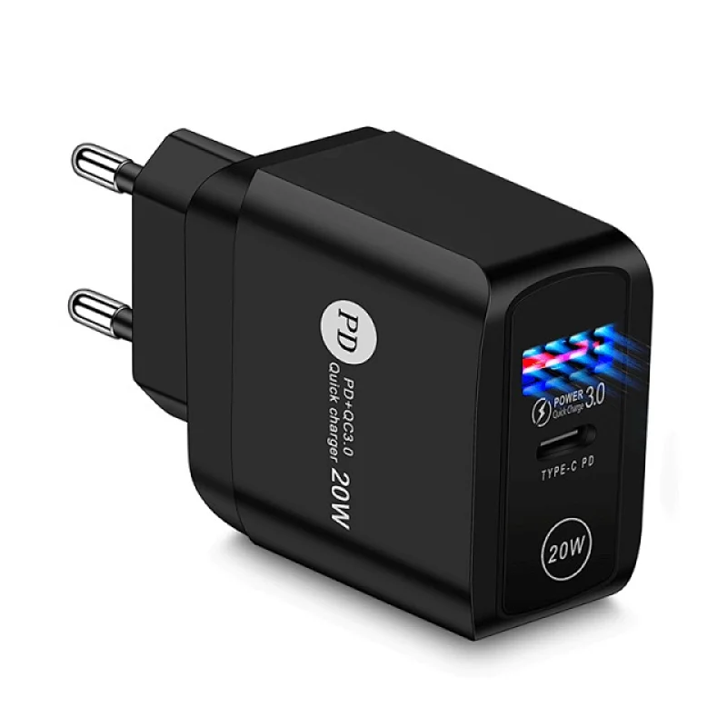 Original Apple PD 20W USB Type C Charger Adapter LED Fast Phone Charge for iPhone 12 11 Pro Max X Xs X Xr 7 AirPods iPad Huawei Xiaomi Samsung LG