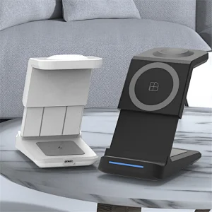 3 in 1 Wireless Charger Magnetic For iPhone 13 12 11 X Airpods iWatch 30W Qi Fast Charging Stand Dock For Xiaomi Huawei Samsung