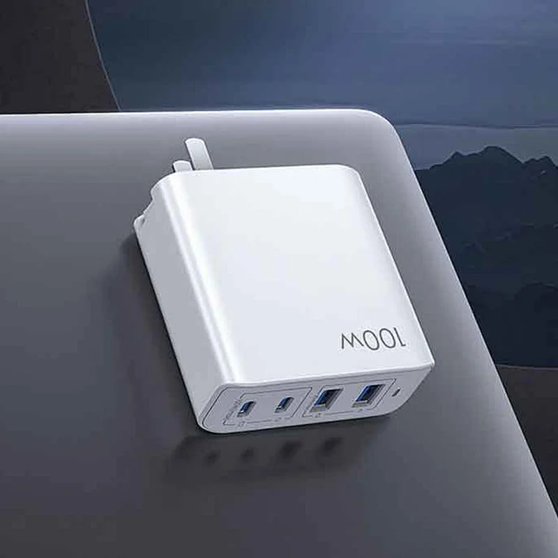 100W USB C GaN Pd 100 Fast Charger Power Adapters Smart Phone Laptop Charger for Samsung Charger Fast Laptop Adapter