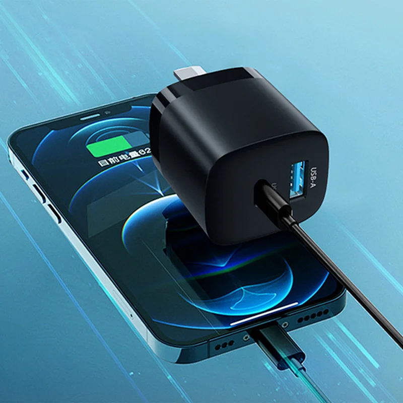GaN Charger 33W Small Pd USB C Fast Charger Power Delivery 3.0 USB GaN Technology Adapter for iPhone
