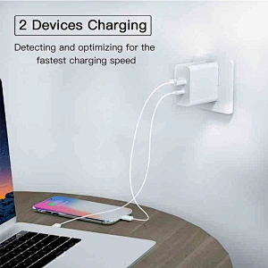 Us EU UK GaN Wall Plug Mini teléfono móvil GaN Mi Laptop Charger 65W Pd 65 USB C Puertos USB I Phone Charger