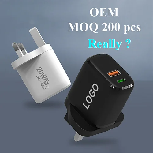 Shenzhen Factory Customized PD 20W Mobile Phone Fast Wall Charger For Iphone 12
