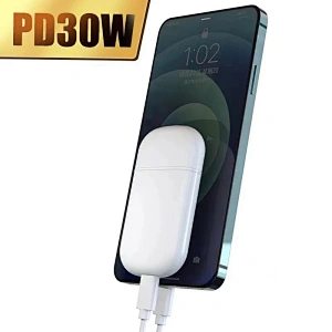 pd cargador 30w adaptador de corriente ultrafino para iPhone 12 pro 3c cargador rápido certificado